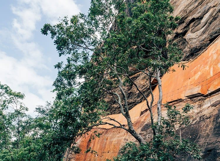 Spiegelwand Sigiriya