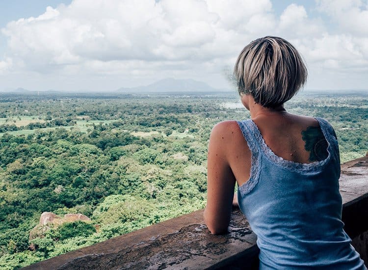 On top of Sigiriya