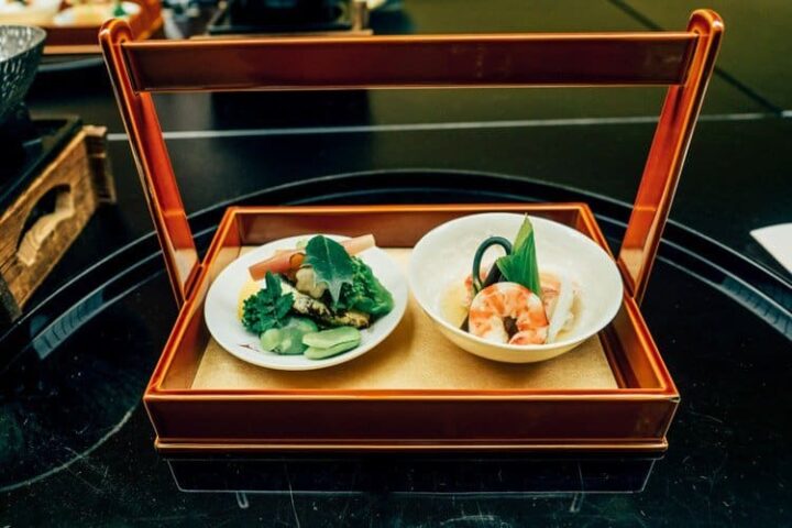 Abendessen im Suimeikan