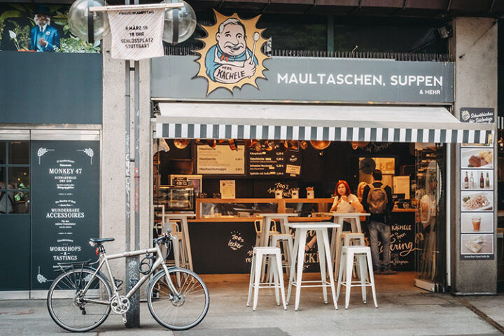 Herr Kächele, Maultaschen, Stuttgart