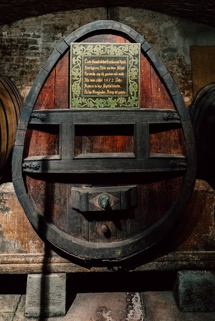 Cave historique des hospices de Strasbourg