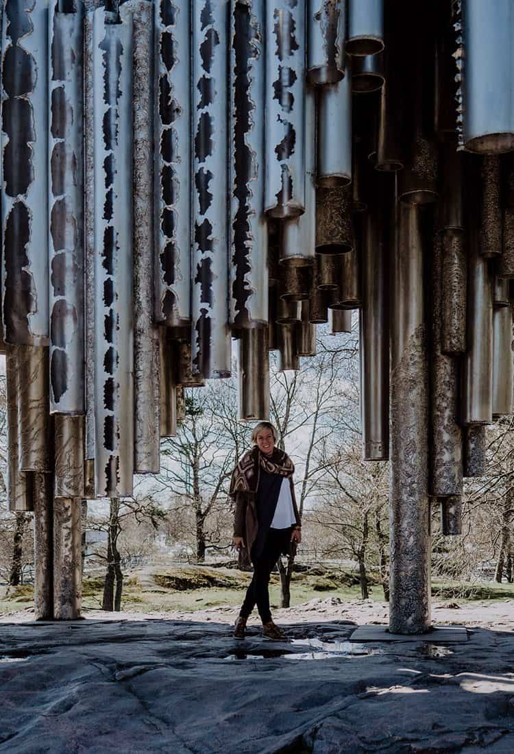 Das Sibelius Monument in Helsinki