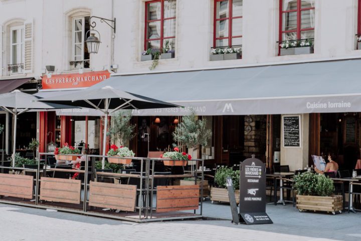 Das Restaurant Les Frères Marchand