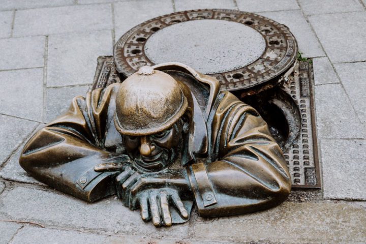 Čumil – Man at work