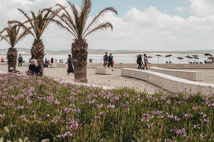 Strand Essaouira, Marokko