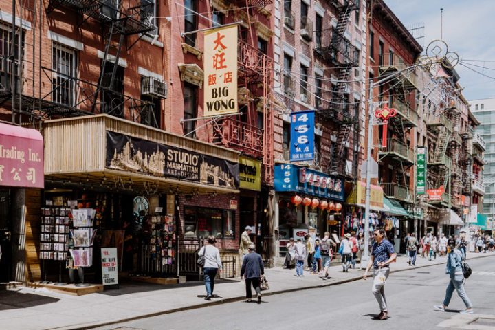 Chinatown in New York