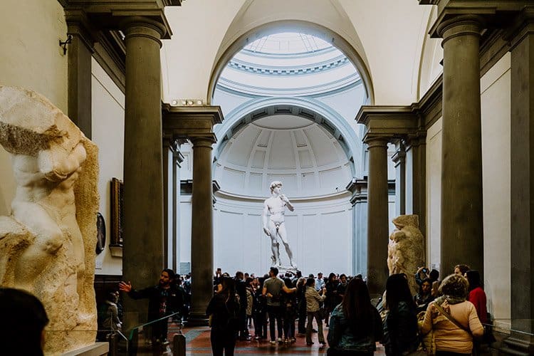 Kunstsammlung in der Galleria dell’Accademia