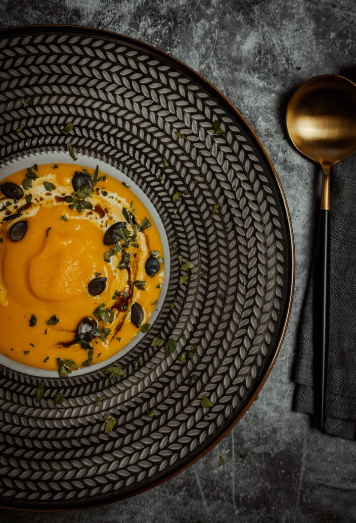 Steirische Kürbiscremesuppe Rezept