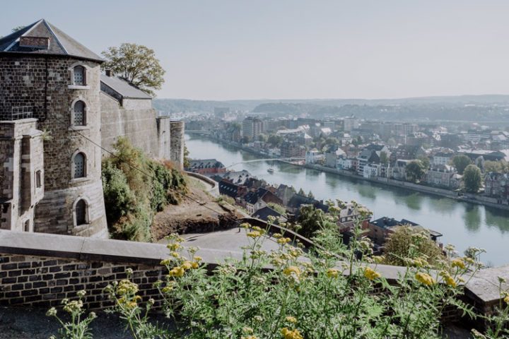 Die Zitadelle von Namur – eine der größten Festungsanlagen Europas