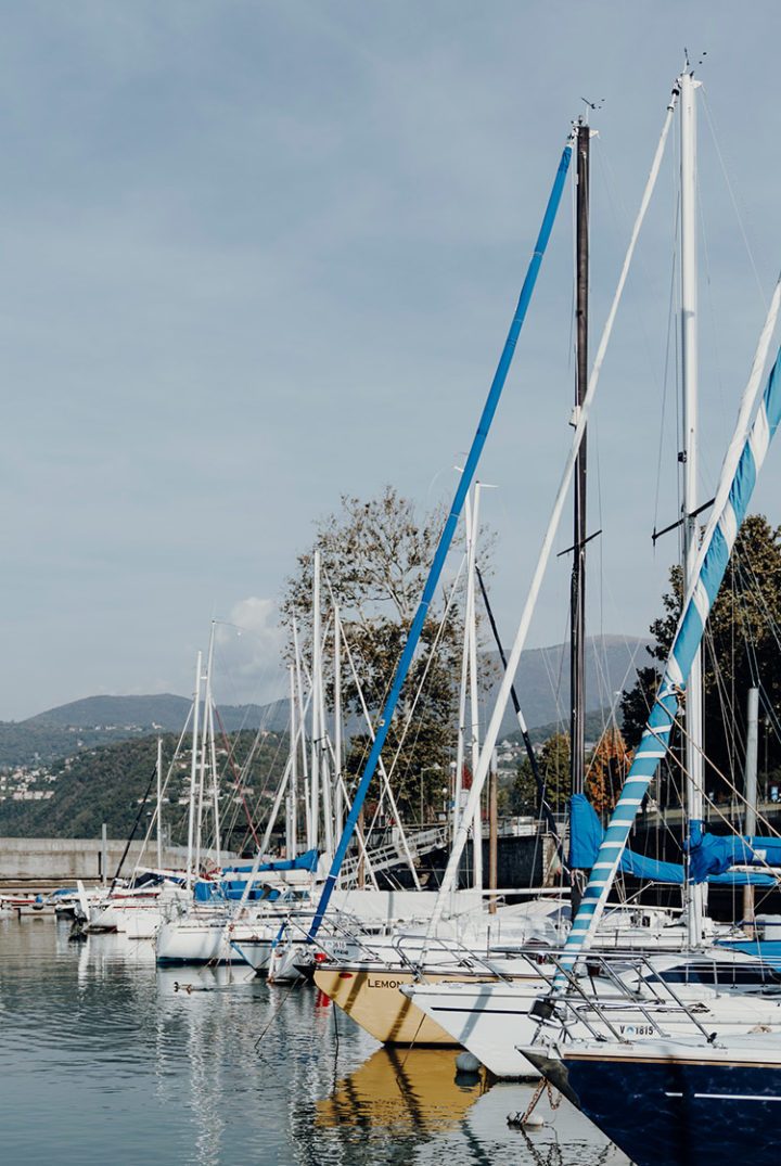 Ein Nachmittag mit dem Segelboot auf dem Lago Maggiore
