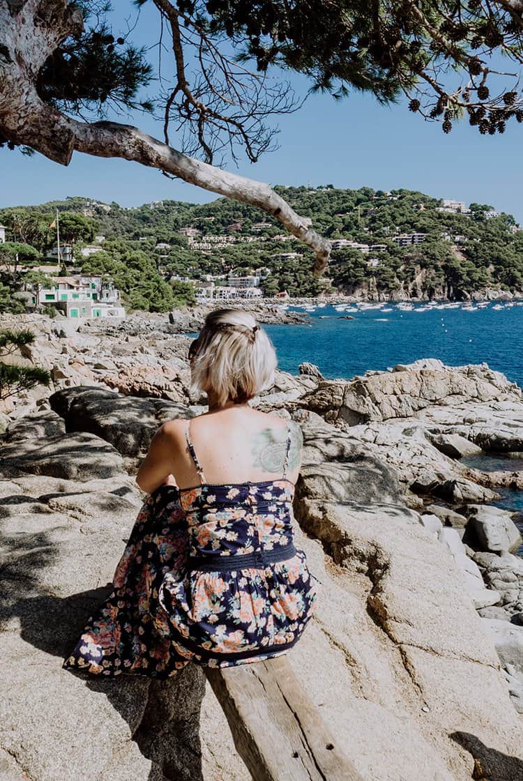 Der Küstenort Llafranc – Spanien – Costa Brava