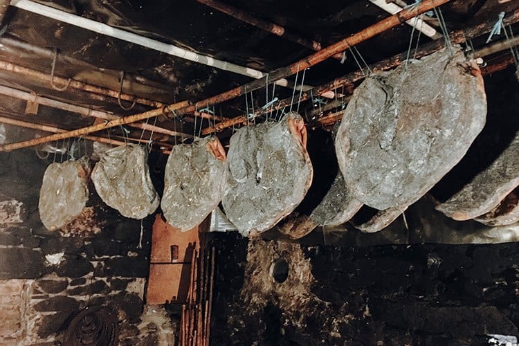 Speckverkostung am Platthof