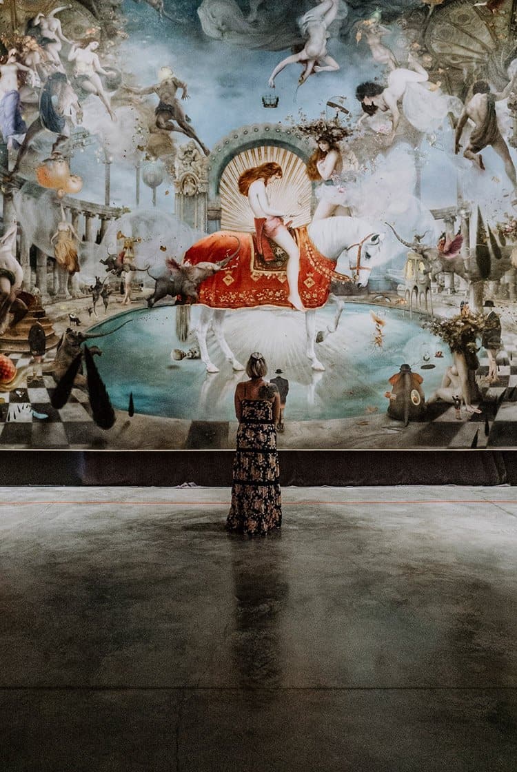 das Studio des Künstlers Quim Hereu