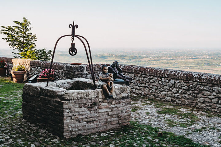 Verucchio, die Hauptstadt der Malestata, Emilia-Romagna