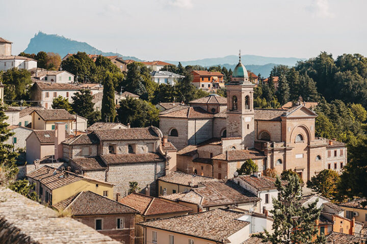 Verucchio, die Hauptstadt der Malestata, Emilia-Romagna