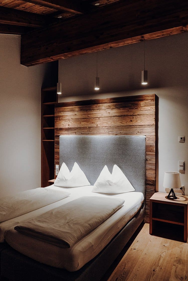 Stylische Suiten – ein Traum aus Holz im Hotel PURADIES