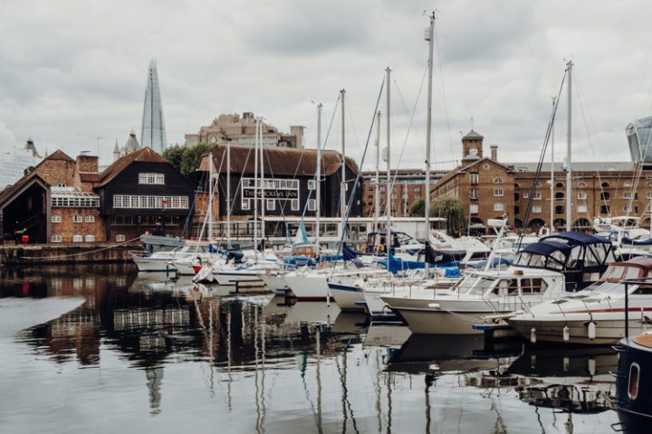 St Katharine Docks London