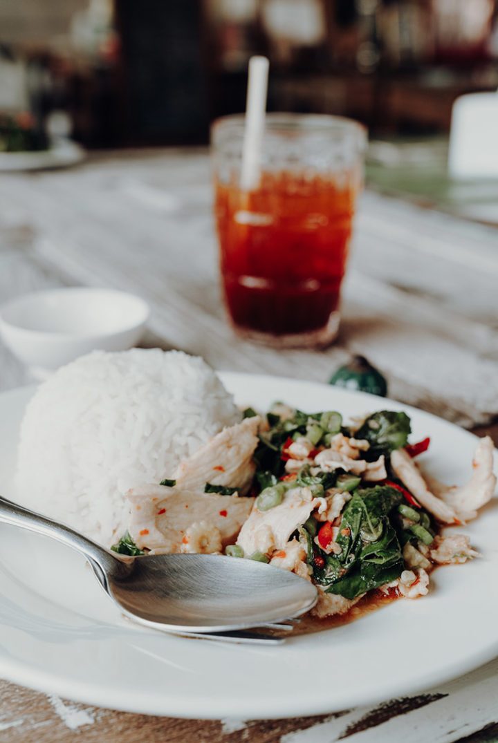 Pad Krapao – Hackfleisch mit Heiligem Basilikum