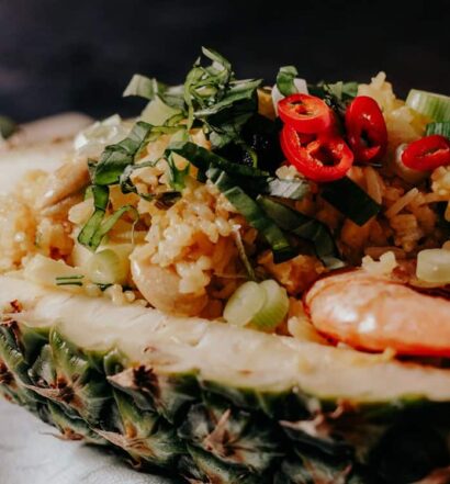 Gebratener Reis mit Ananas Rezept aus Thailand