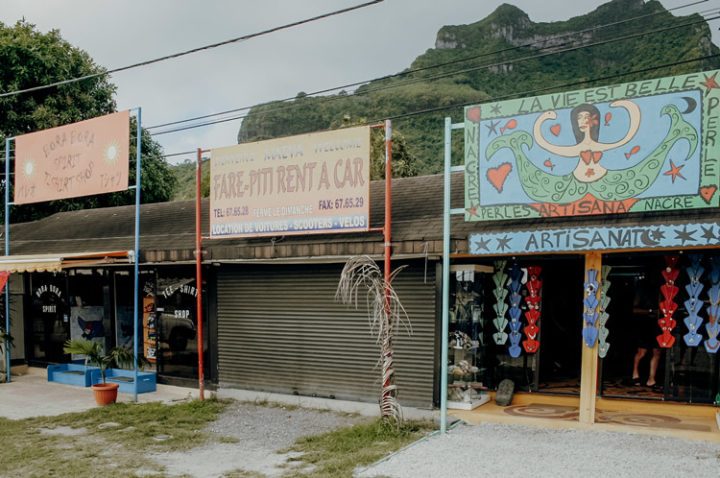 Ein Besuch in Vaitape der Hauptstadt Bora Boras