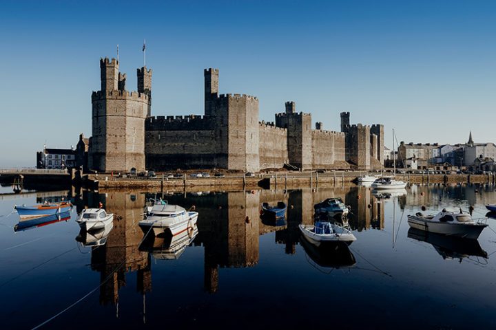 Burg Caernarfon Wales