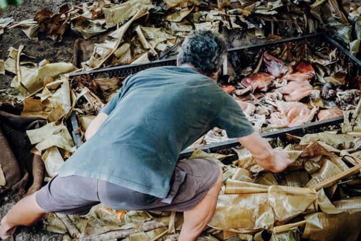 Erdofen Mami Yvonne Nuku Hiva