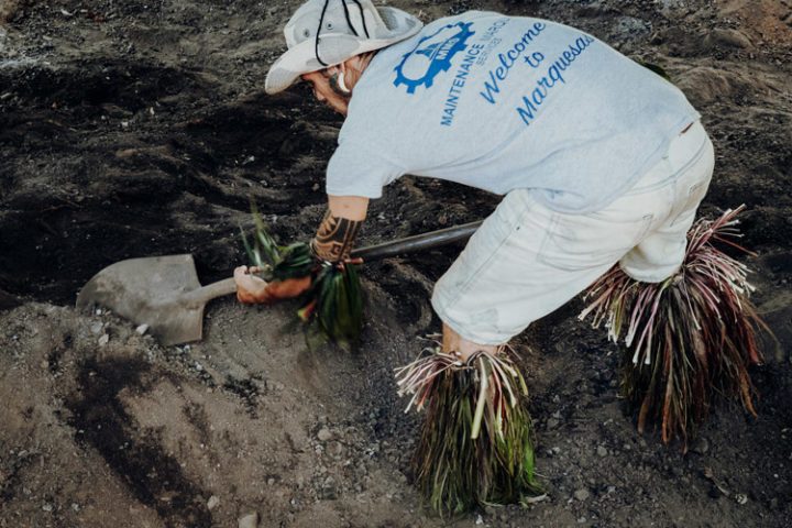 Erdofen Mami Yvonne Nuku Hiva