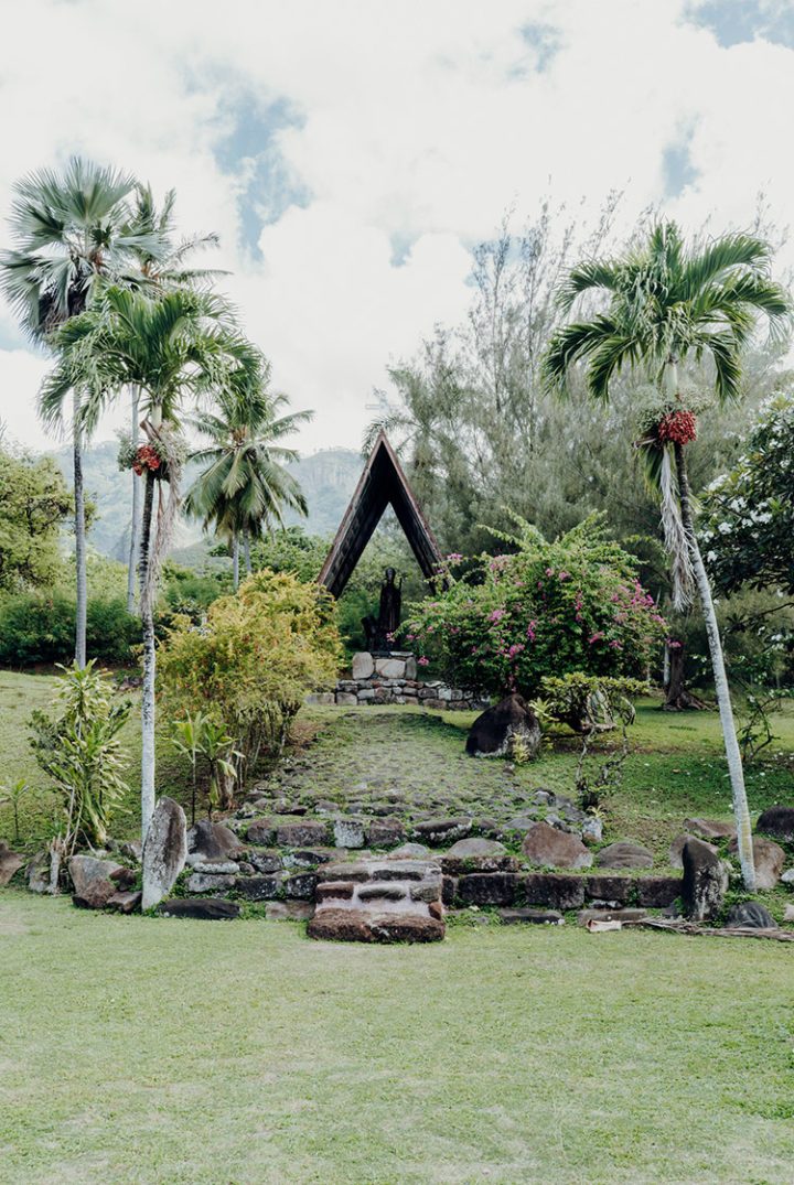 Kathedrale Notre Dame von Taiohae Nuku Hiva