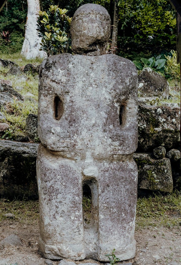 Die Kultstätte Te Ipona Hiva Oa