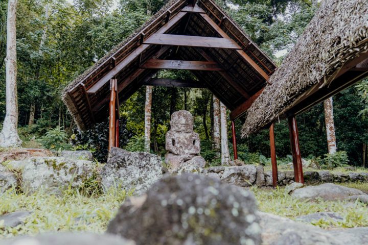 Die Kultstätte Te Ipona Hiva Oa