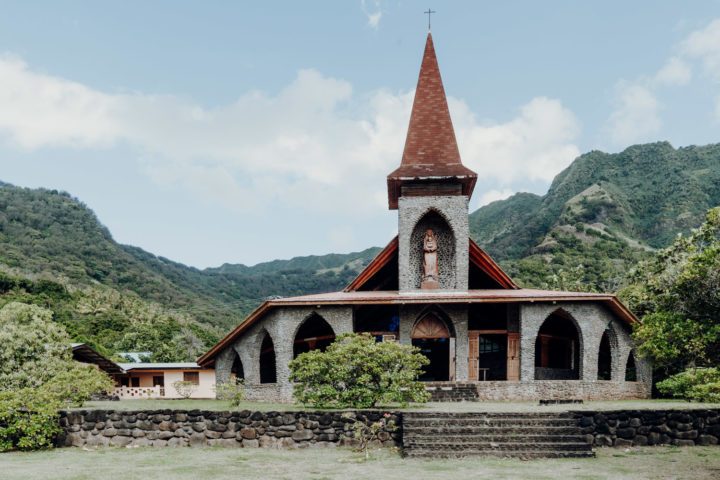 Kirche Tahuata Marquesas