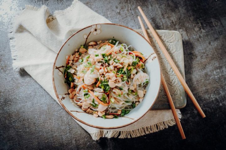 Yam Woon Sen – Thai Glasnudelsalat mit Garnelen | Neuigkeiten und Geschichten