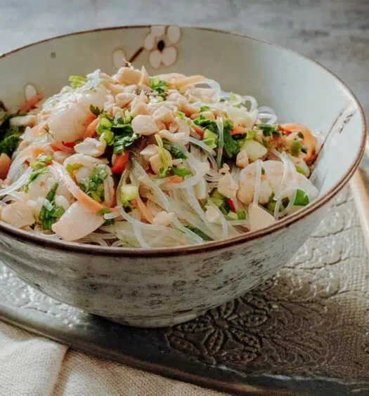 Yam Woon Sen – Thai Glasnudelsalat mit Garnelen | Neuigkeiten und Geschichten