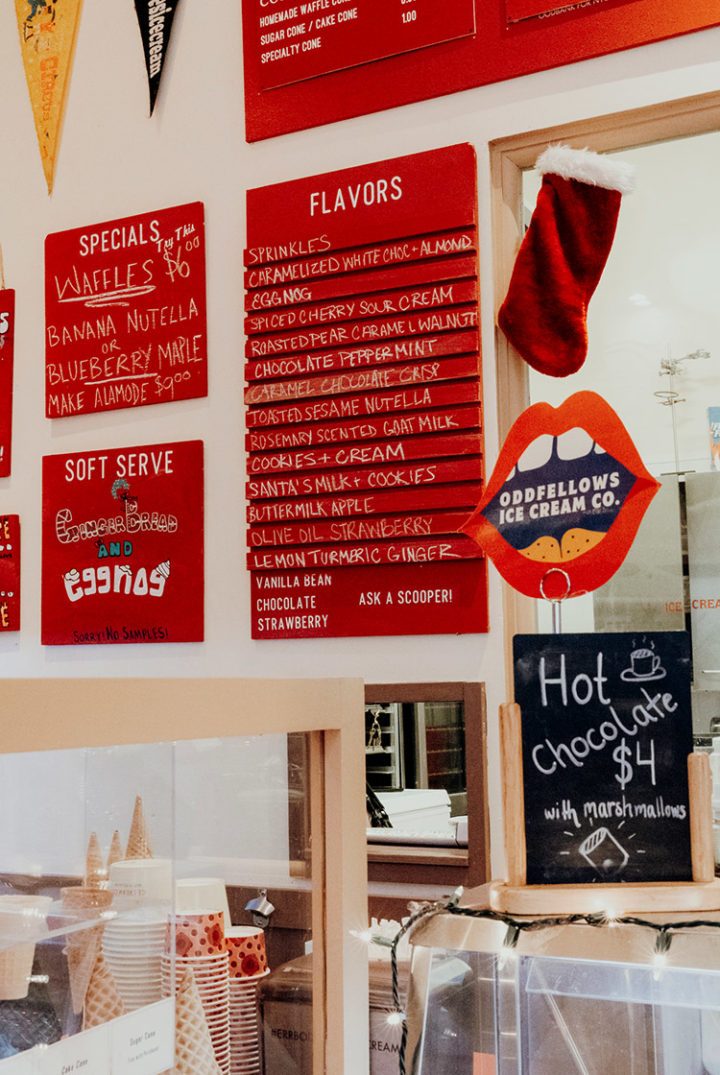 Essen in Williamsburg – Probiere Dich durch die unzähligen Eissorten bei Odd Fellows