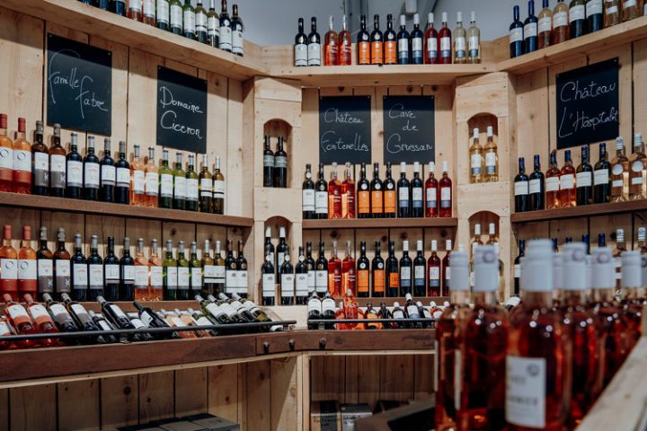 Salin de Gruissan in der Lagune der Ile Saint-Martin