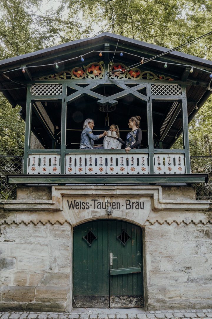 Eine Bierkellerführung im Kellerwald Forchheim