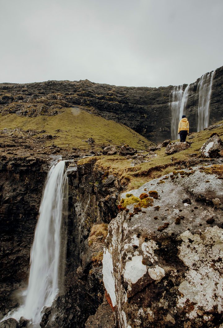 Wandern auf den Färöer Inseln – Wanderung zum Fossá, dem höchsten Wasserfall der Färöer