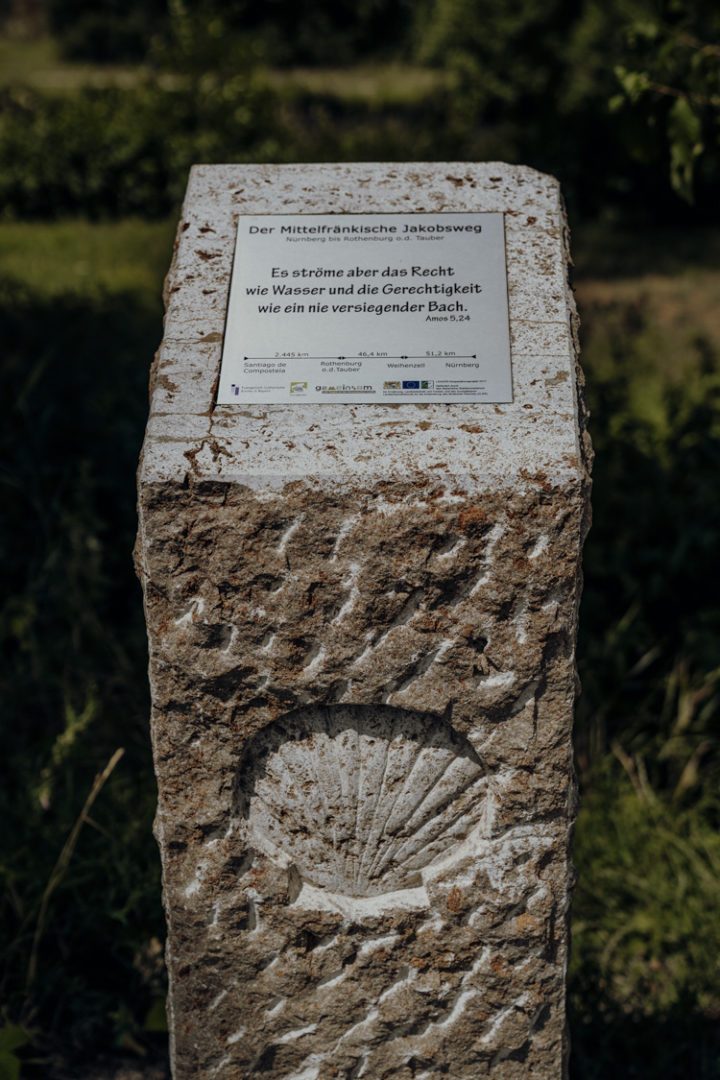 Wanderwege im Nürnberger Land – Tipp 7: Wandern auf dem mittelfränkischen Jakobsweg