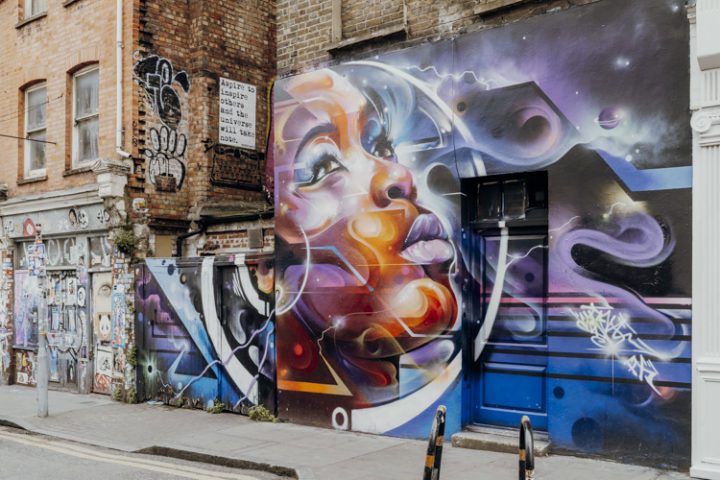 Streetart in Shoreditch London
