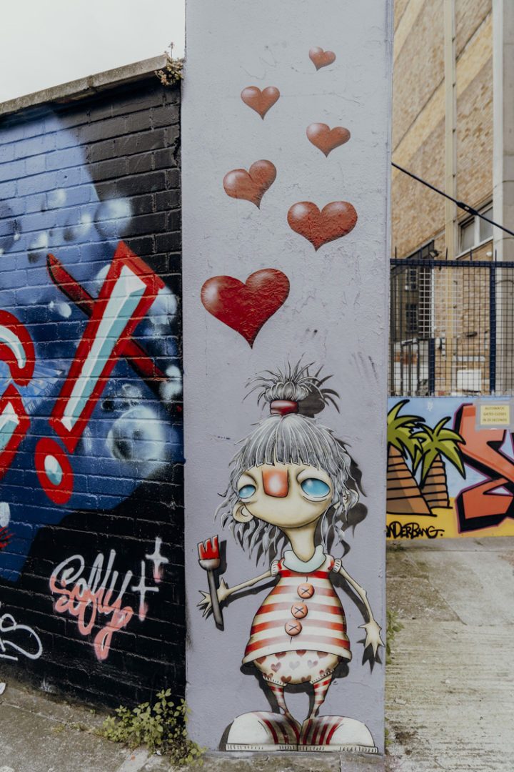 Streetart in Shoreditch London