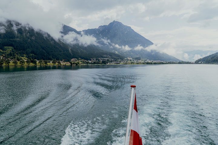 Mit dem Schiff unterwegs auf dem Achensee