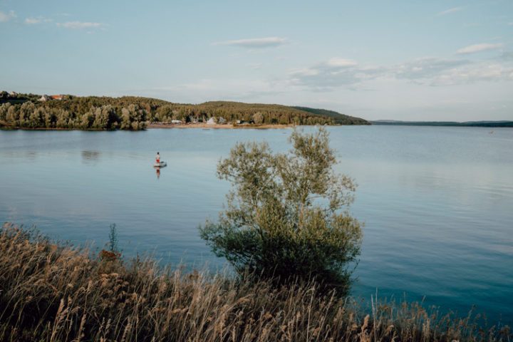 Das Fränkische Seenland mit dem Fahrrad erkunden