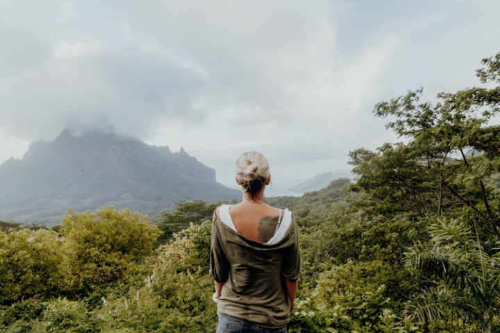 Belvedere Lookout Moorea Französisch Polynesien
