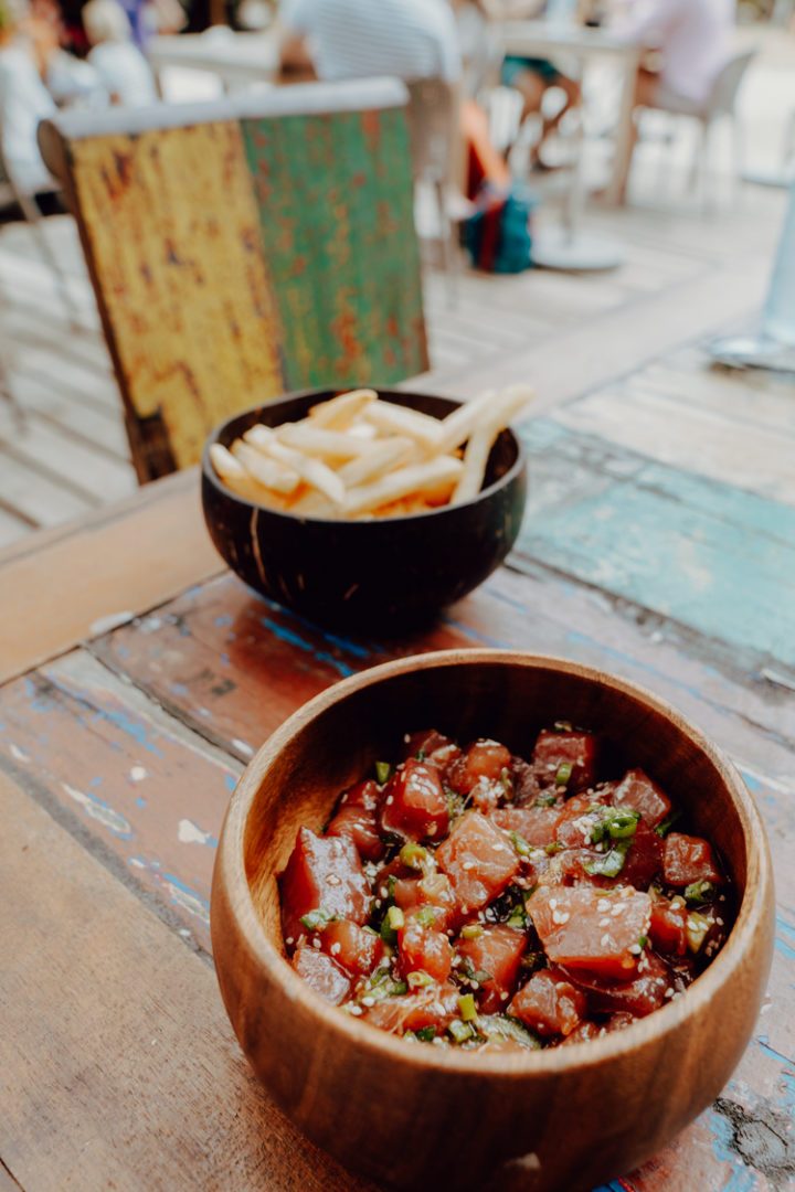 Coco Beach Moorea Französisch Polynesien