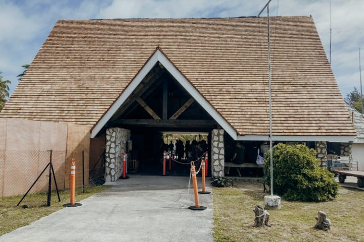 Flughafen Tikehau Tuamotu Inseln