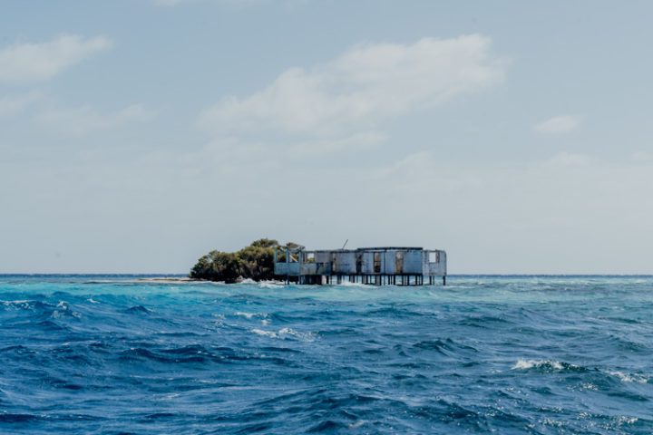 Putzerstation Tikehau Tuamotu Archipel