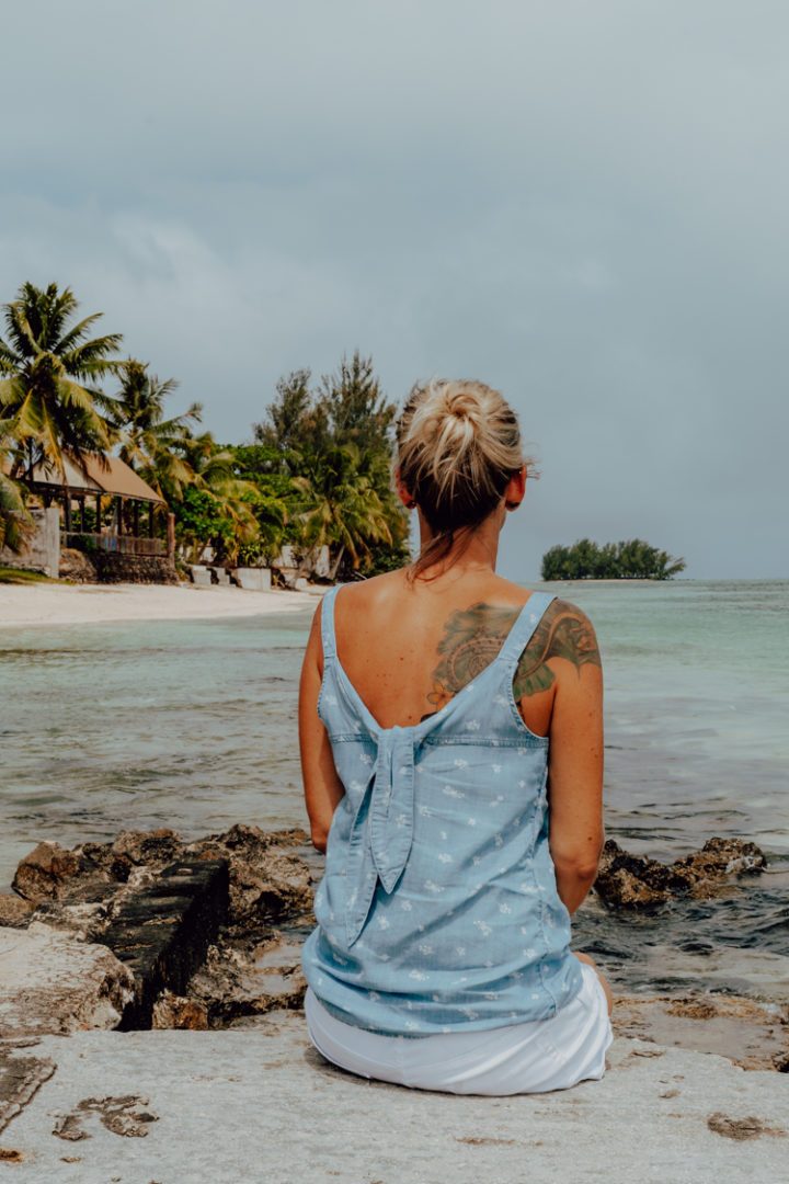 Eine Inselrundfahrt auf Moorea Französisch Polynesien