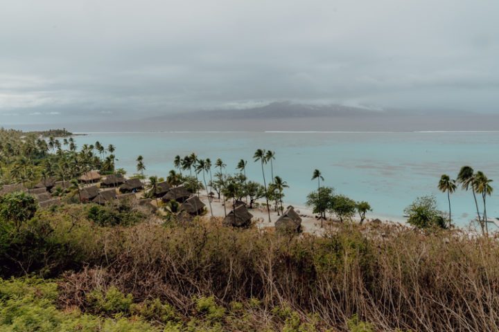 Toatea Lookout Moorea Französisch Polynesien
