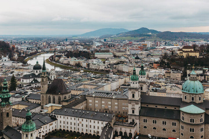 Die Festung Hohensalzburg, Salzburg im Winter