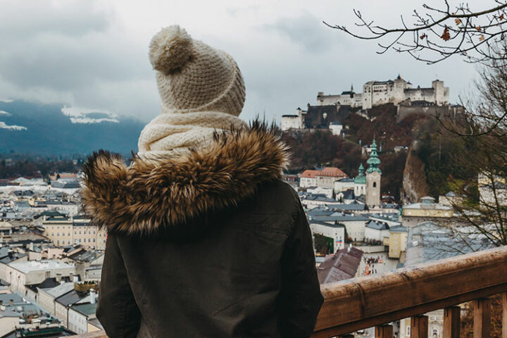 Die Festung Hohensalzburg, Salzburg im Winter